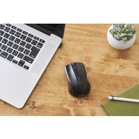 アイリスオーヤマ ワイヤレスマウス　IM-R01-B　ブラック　1個（直送品）