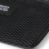 【LAKOLE/ラコレ】 メッシュダブルポケットショルダーバッグ ブラック