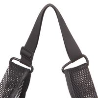 メッシュマーケットバッグ ブラック LAKOLE/ラコレ