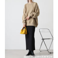 フェリック レギュラーウェイトビッグシルエットスウェットシャツ-HGY-ヘザ-グレ SB2280-5-M 1枚（直送品）