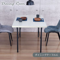 エイ・アイ・エス テーブル脚 金属丸脚 Yタイプ 幅160×奥行160×高さ695mm ブラック TBK-YN BK 1セット(2本入)（直送品）