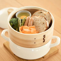 富士ホーロー ホーロー鍋 18cm IH ガス火対応 せいろ付き ホワイト SERー18W.W 1個