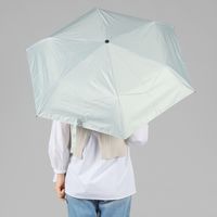 晴雨兼用 遮熱耐風ミニ日傘 グリーン studio CLIP