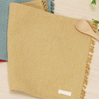 シャンブレー織りランチョンマット イエロー studio CLIP