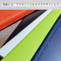 キングジム クリアーファイル ホッソ（透明） A4 25枚収容 黄緑 5525TーYG 1セット（1冊×20）