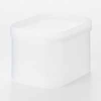 無印良品 再生ポリプロピレン入りメイクボックス用フタ Ｓ 約１１７×１５７×２０ｍｍ 1セット（1個×2） 良品計画