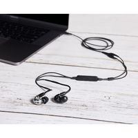 SHURE 高遮音性イヤホン／ブラック（リモコンマイク付きケーブル） SE42HYBK+UNI-A 1個（直送品）