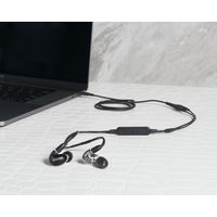 SHURE 高遮音性イヤホン/ブラック(リモコンマイク付きケーブル) SE53BABK+UNI-A 1個（直送品）