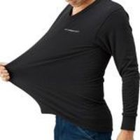 ハヤブサ Y1633-LL-10 アンダーシャツストレッチ厚手 白 1枚（直送品）