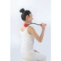 富士パックス販売 凸凹したボールと硬いアームで肩たたき 凸凹ドンドン FP-349 1セット(3個入)（直送品）