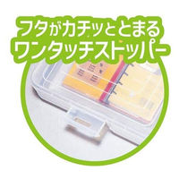 デビカ 日本製 PPデスクトレー A4クリアファイル対応 グレー 044151 1個