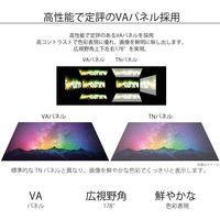 JAPANNEXT 31.5インチワイド液晶モニター（直送品）