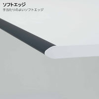 【組立設置込】コクヨ シークエンス スタンダード ベーシックレバー ソフトエッジ 幅1150×奥行675mm Gナチュラル×BK 1台（直送品）