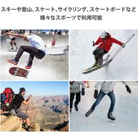 GoPro HERO9/8/7/6/5/MAX用 マウント チェスト型ハンズフリー撮影 着脱簡単 黒 AC-MBCH01BK エレコム 1個