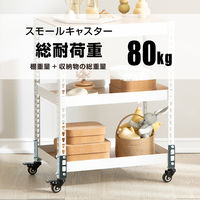 ドリームウェア メタル&ウッドラック 専用キャスター小 ベアリング内蔵 4個セット MK-PCA1 1セット(4個入)（直送品）