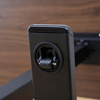 YAMAZEN レバー式昇降テーブル 幅700×奥行400mm ダークブラウン SUT-7040(DBR/MBK) 1台（直送品）