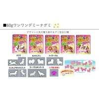 【アウトレット】グミ 食べきりサイズ ワンワンデミーナグミ 60g 1セット（1個×6）