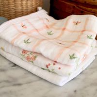 aden + anais　エイデンアンドアネイ ウォッシュクロス カントリーフローラル 1セット（3枚入）ダッドウェイ