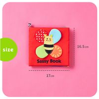 Sassy サッシー ふかふかしかけぬのえほん みつばち 1個 ダッドウェイ