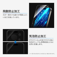 iPhone 17/iPhone 17 Pro/iPhone 16 Pro ガラスフィルムセラミックコーティング ブルーライトカット 耐衝撃（直送品）