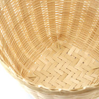 トモ・コーポレーション バスケット バンブー M 425421 1個（直送品）