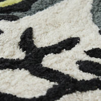 トモ・コーポレーション 玄関マット 42×47cm 室内 ねこ フェイス ハチワレねこ 428155 1個（直送品）