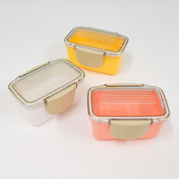 イエロースタジオ お弁当箱 キャルブレドーム2段ランチボックス560ml イエロー 439629 1個（直送品）