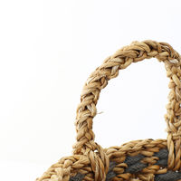 トモ・コーポレーション バスケット フルーツバスケット ラウンド かご 収納 ブルーグレー 449260 1個（直送品）