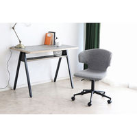 【軒先渡し】東馬 TMレイド ワークチェア グレー 54687230 1台（直送品）