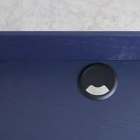 【軒先渡し】東馬 テスタ デスク 幅1220×奥行560×高さ810mm ブルー 54691720 1台（直送品）