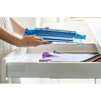 清水産業 洗いやすい たためる焼き型S ブルー 120712 1個（直送品）