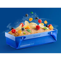 清水産業 洗いやすい たためる焼き型M ブルー 120713 1個（直送品）