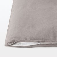 無印良品 綿フランネル掛ふとんカバー Ｄ １９０×２１０ｃｍ用 ライトブラウン 良品計画