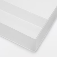 無印良品 ポリプロピレンデスク内整理トレー４ 約１３４×２００×４０ｍｍ 1セット（1個×2） 良品計画