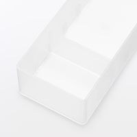 無印良品 ポリプロピレンデスク内整理トレー３ 約６７×２００×４０ｍｍ 1セット（1個×2） 良品計画