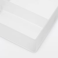 無印良品 ポリプロピレンデスク内整理トレー２ 約１００×２００×４０ｍｍ 1セット（1個×2） 良品計画