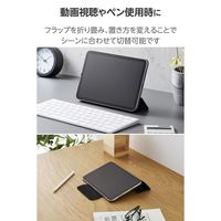 エレコム iPad mini ケース 8.3インチ(A17 Pro) 軽量 薄型 TB-A25SWVPF2BK 1個