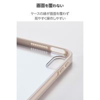 エレコム iPad Air ケース 11インチ(M3/M2) 耐衝撃 背面クリア TB-A25MTSLOGB 1個