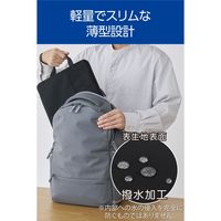 エレコム インナーバッグ ハンドル付き ポケット付き 2分割 15.6inch ブラック BM-IBHP15BK 1個