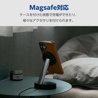 iPhone17 ケース レザー 手帳型 マグネット 衝撃吸収 MAGKEEP キャメル PM-A25APLFMGCA エレコム 1個（直送品）