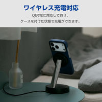 iPhone17 Pro ケース ソフトレザー 超軽量 薄型 ネイビー PM-A25CPLONV エレコム 1個（直送品）