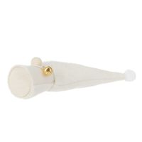 クリスマス　フェルトサンタ2点セット ホワイト LAKOLE/ラコレ