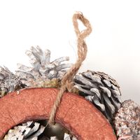 クリスマス　ドライリース(18cm) ナチュラル LAKOLE/ラコレ