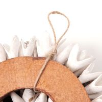 クリスマス　ドライリース(23cm) ホワイト LAKOLE/ラコレ