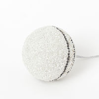 【アウトレット】クリスマス　ボールオーナメント(S) ホワイト LAKOLE/ラコレ