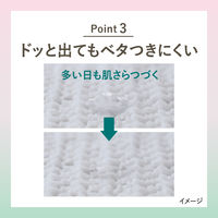 ナプキン 多い昼用 22.5cm 羽つき ロリエ しあわせ素肌 もちふわfit 1セット（16個×3パック）生理用品 花王