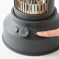 BRUNO カーボンヒーターNostal Stove wide（チャコールグレー） BOE077ーCGY 1個