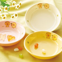 ひよこぐみ ボール 小 ピンク 146×60mm J48HIP 1セット（1個×5）メラミン食器 食洗機可 日本製 国際化工