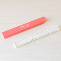 合同会社ビランク 箸箱セット FIG 18cm 箸&ケース レッド 479840 1個（直送品）