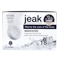 薬用 重炭酸 ジーク jeak 機能性入浴剤 1セット（1箱（18個入）×2） 紀陽除虫菊